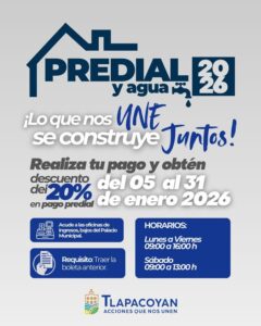 Arranca campaña de pago de Predial y Agua 2026 en Tlapacoyan - Diario ...