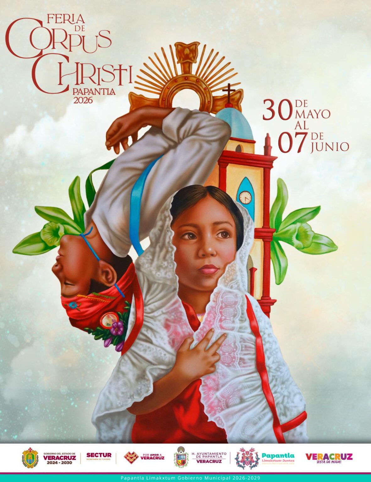 En Papantla presentan el cartel oficial de Corpus Christi 2026 - Diario ...